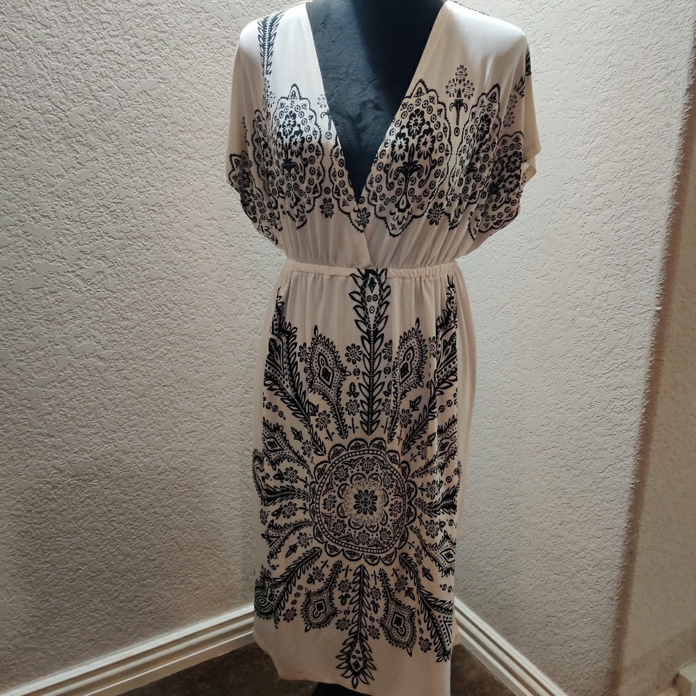Black and White Sundress